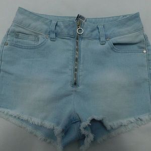 High waisted Denim Shorts